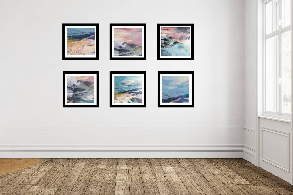 Set of Six Mini Art Prints NEW!