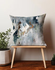 Mist Reversible Art Cushion