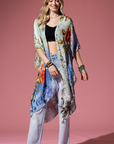Opal Watercolour Kimono