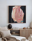 Fierce Framed Canvas Art Sample - Amanda Heath Art