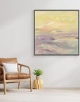 Here Comes The Sun Canvas Art Print - Amanda Heath Art