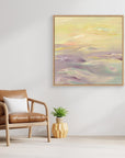 Here Comes The Sun Canvas Art Print - Amanda Heath Art