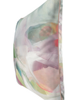 soft pink art cushion
