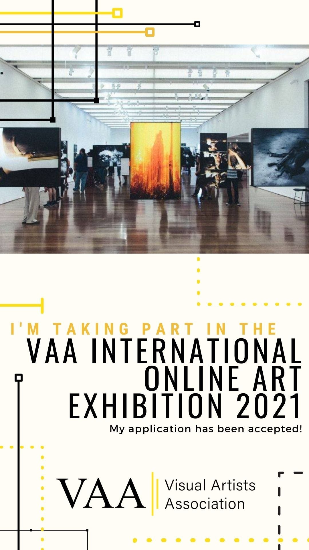 Accepted for VAA International Exhibition-Amanda Heath Art