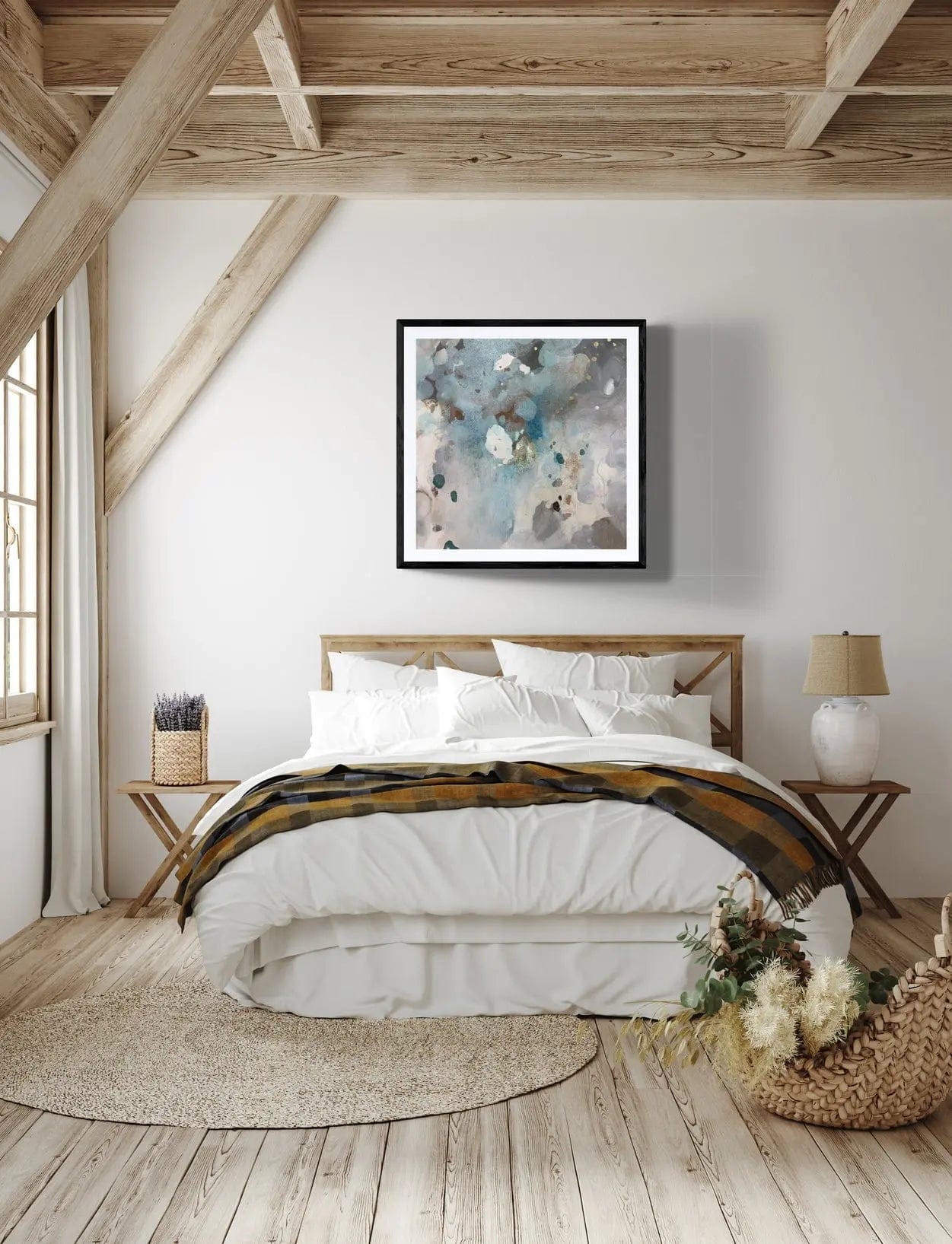 How to Choose the Right Size Artwork for Your Bedroom