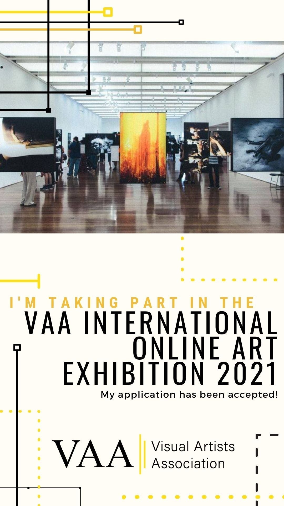 Accepted for VAA International Exhibition - Amanda Heath Art