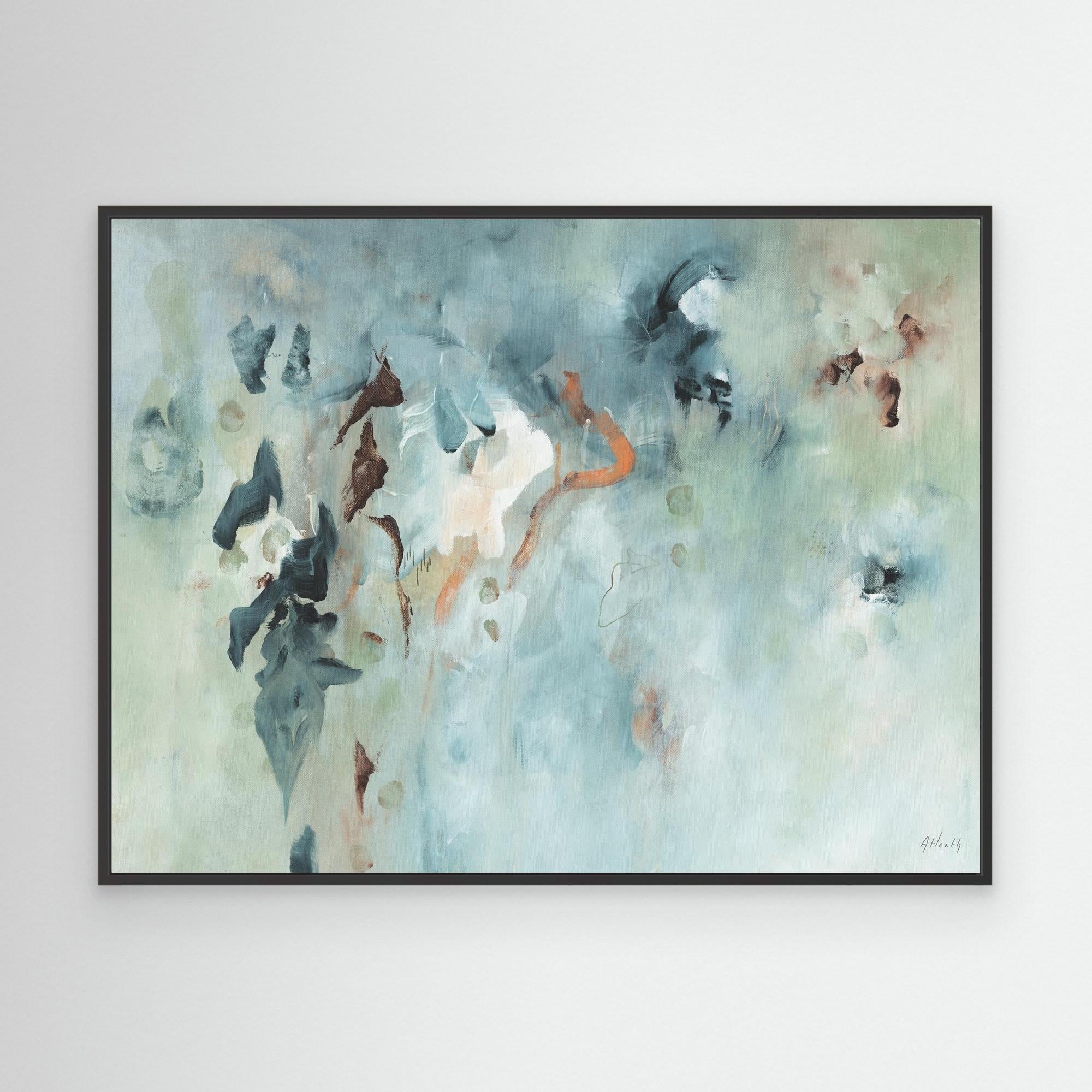 Mist Canvas Art Print - Horizontal (Landscape)