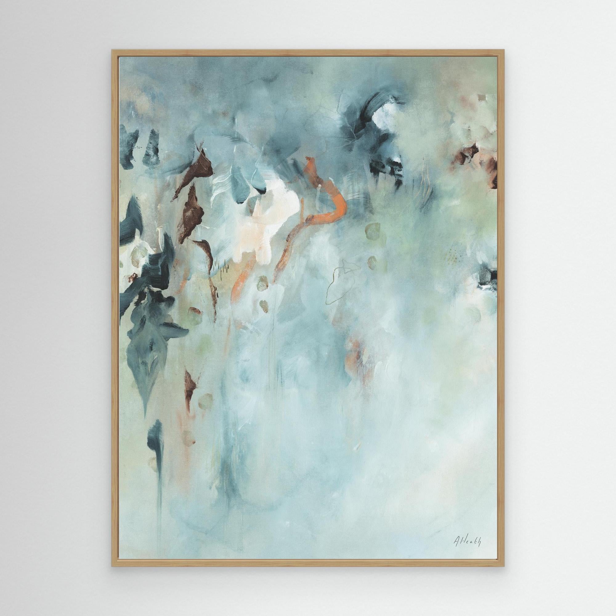 Mist Vertical Canvas Art Print