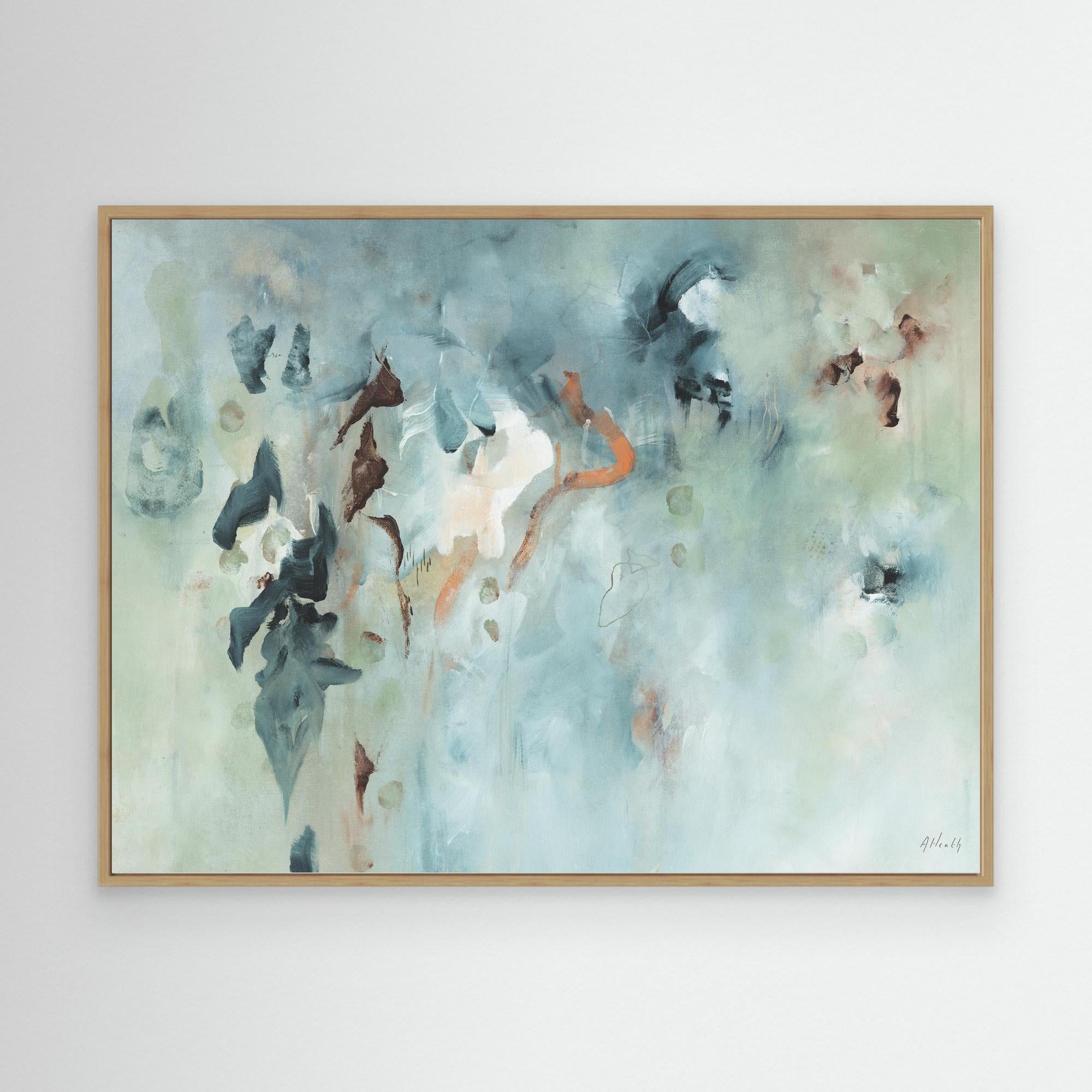 Mist Canvas Art Print - Horizontal (Landscape)