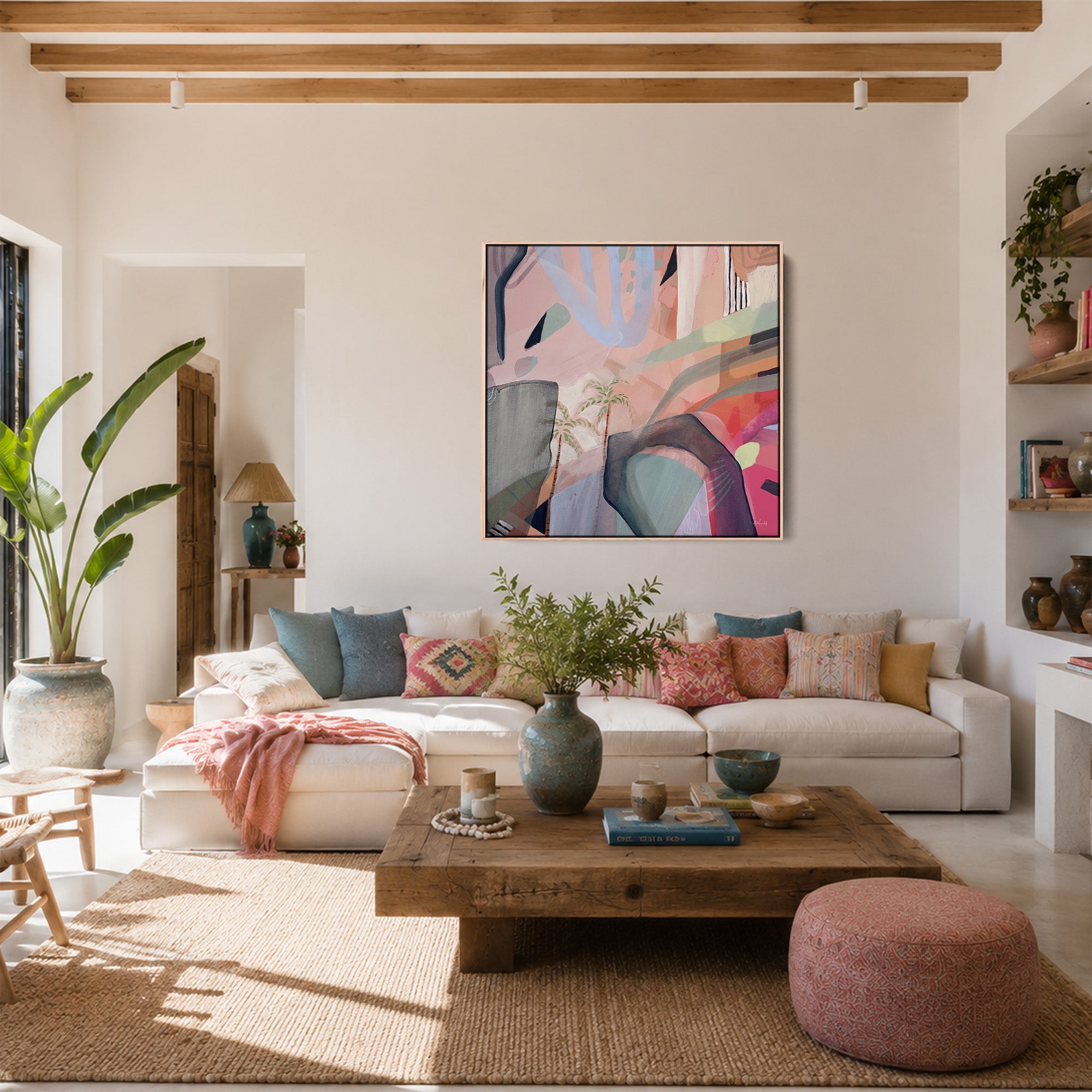 Barefoot Bliss Canvas Art Print