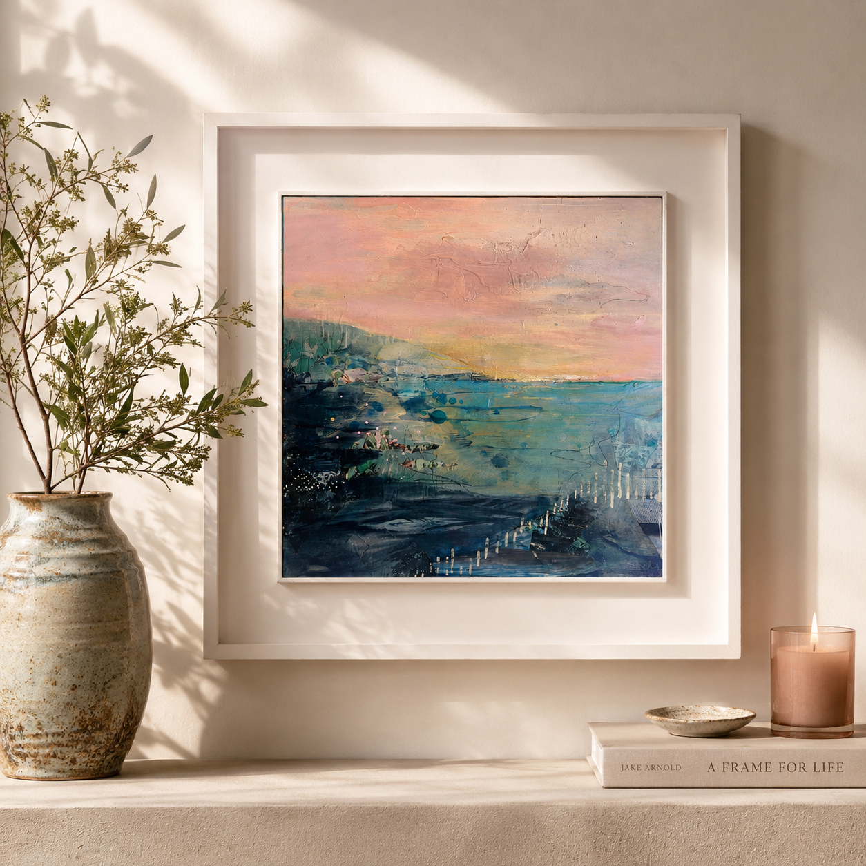 'The Bay' Original Art by Amanda Heath