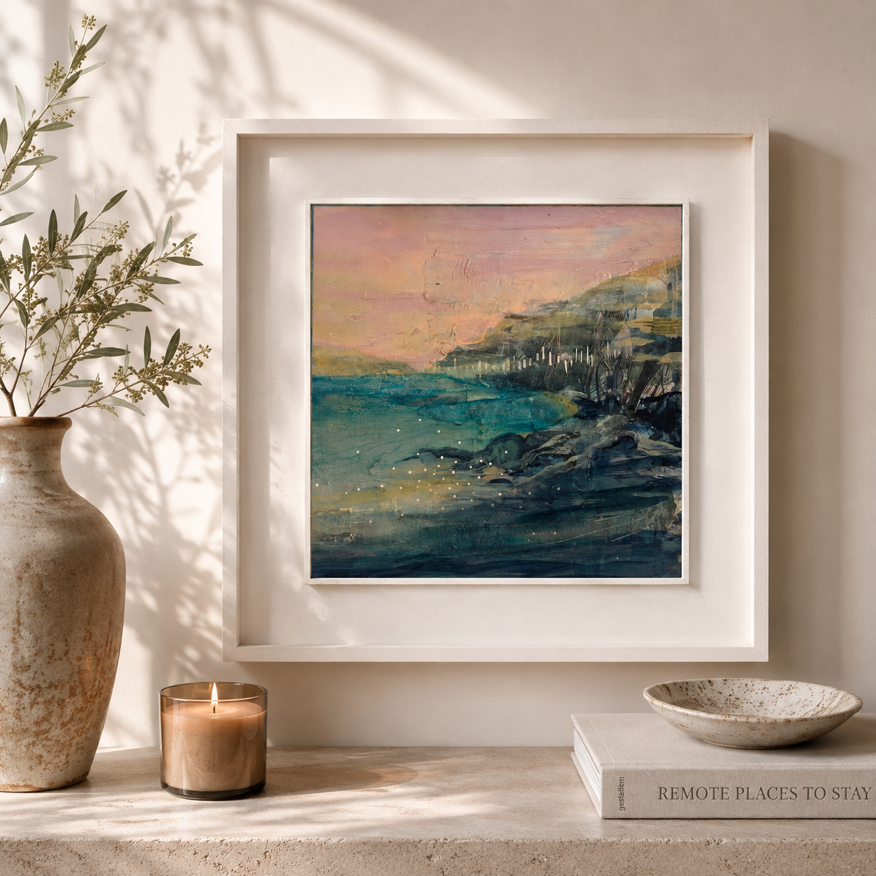 'Secret Cove' Original Art by Amanda Heath