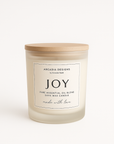 JOY pure essential oil candle - lifts your mood and centres you