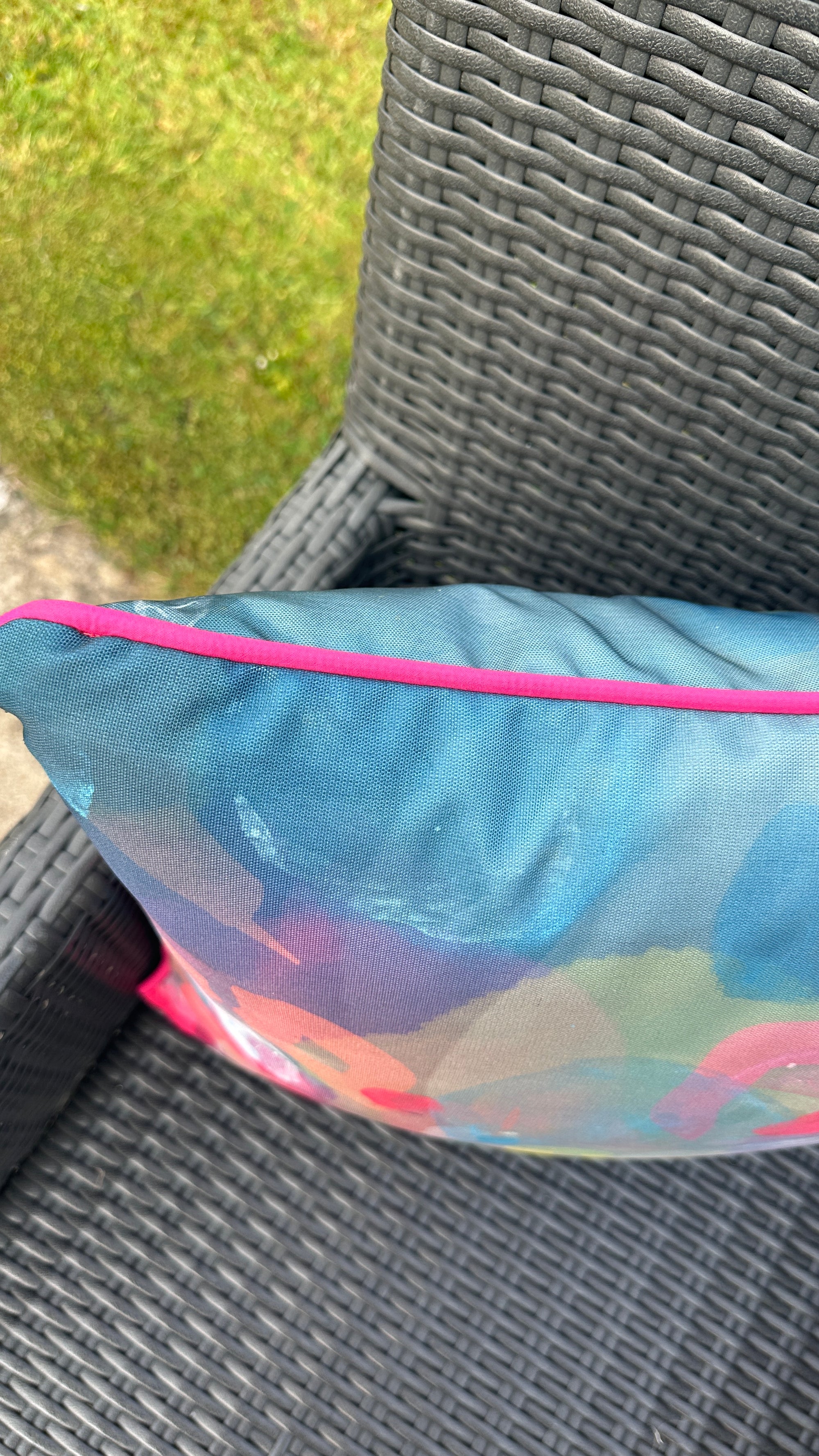 Chasing Rainbows Outdoor Cushion