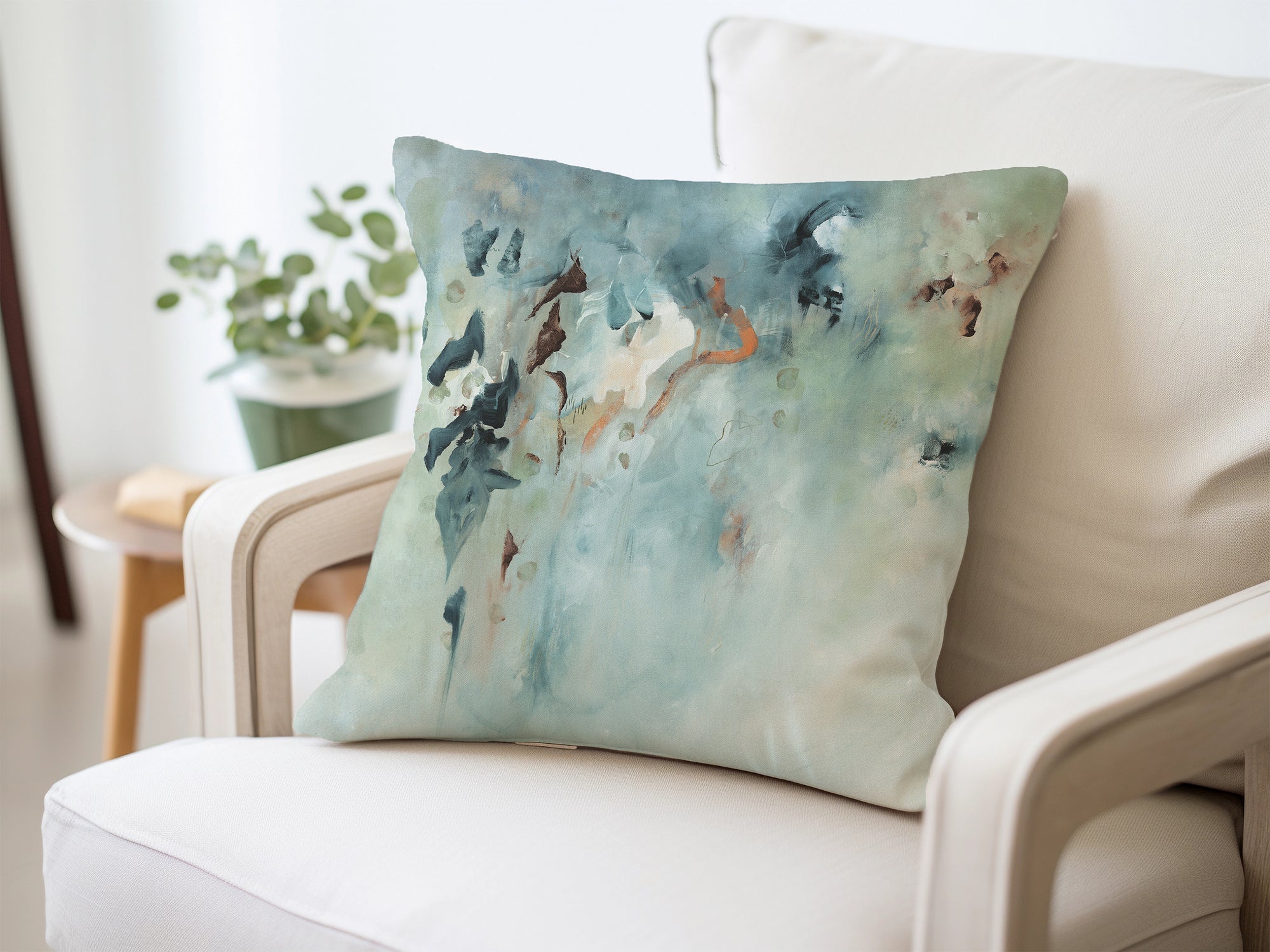 Mist Vertical Canvas Art Print