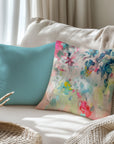 Matching Cushion - Aqua