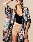 Botanical Print Kimono