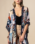 Botanical Print Kimono