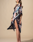 Botanical Print Kimono