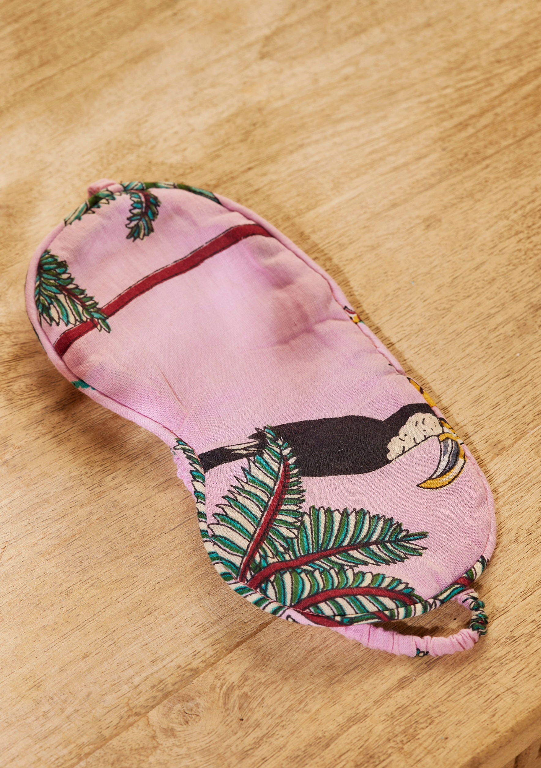Jungle Print Eye Mask