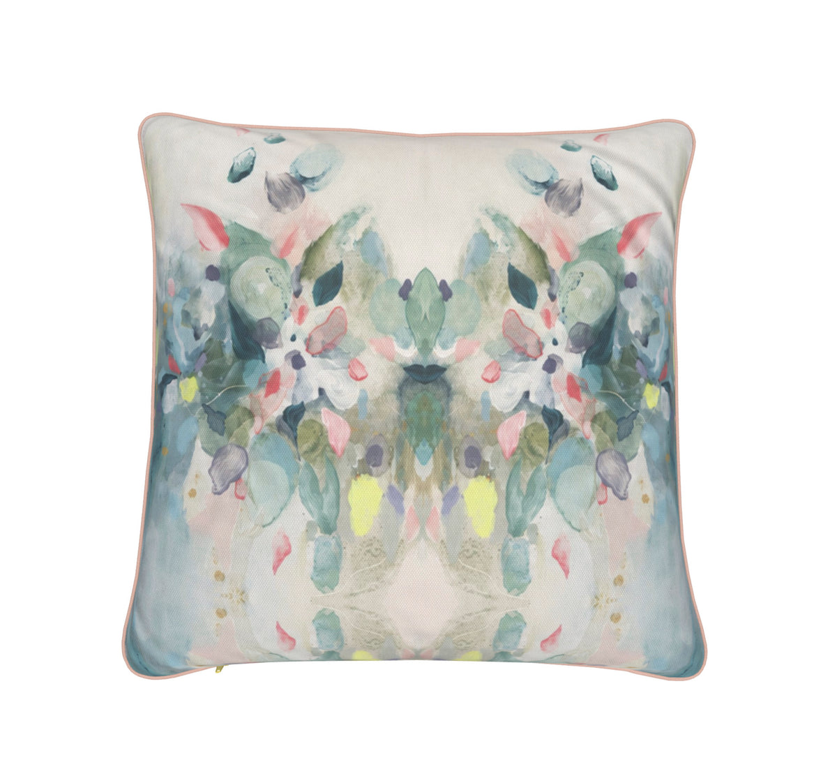 Teal and Pink Cushion