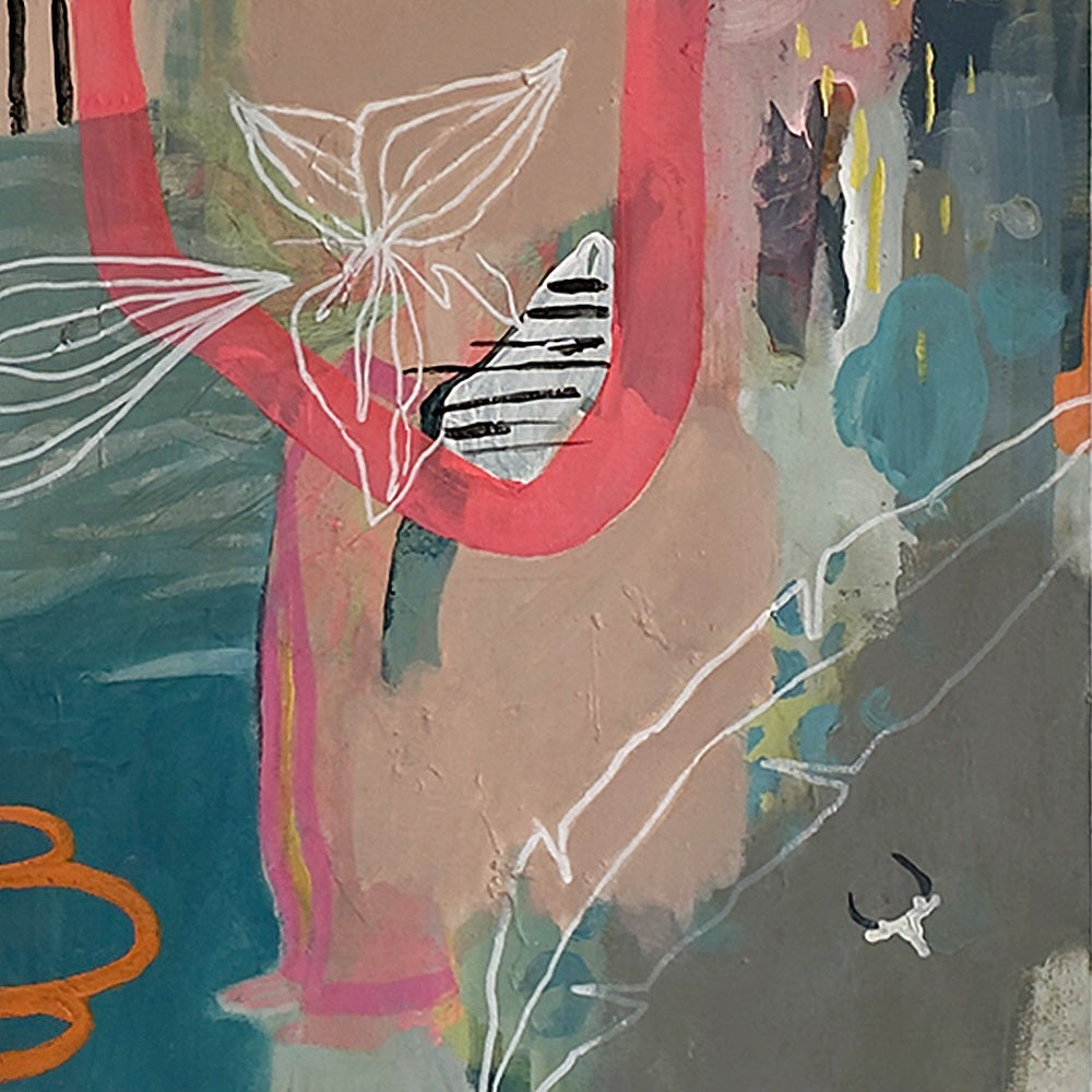Back To Self Triptych - Set of 3 Original Artworks by Amanda Heath