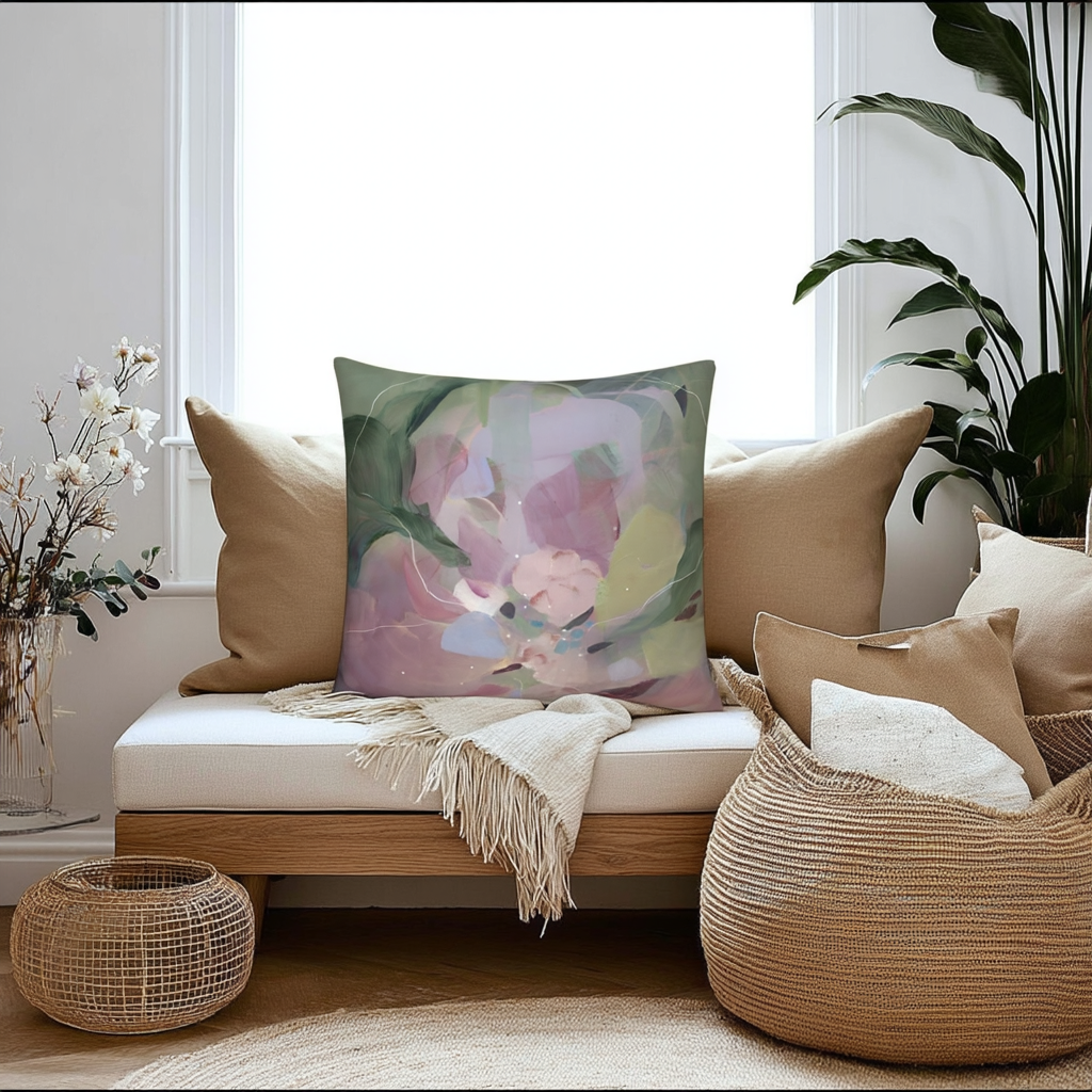 Anahata Reversible Art Cushion