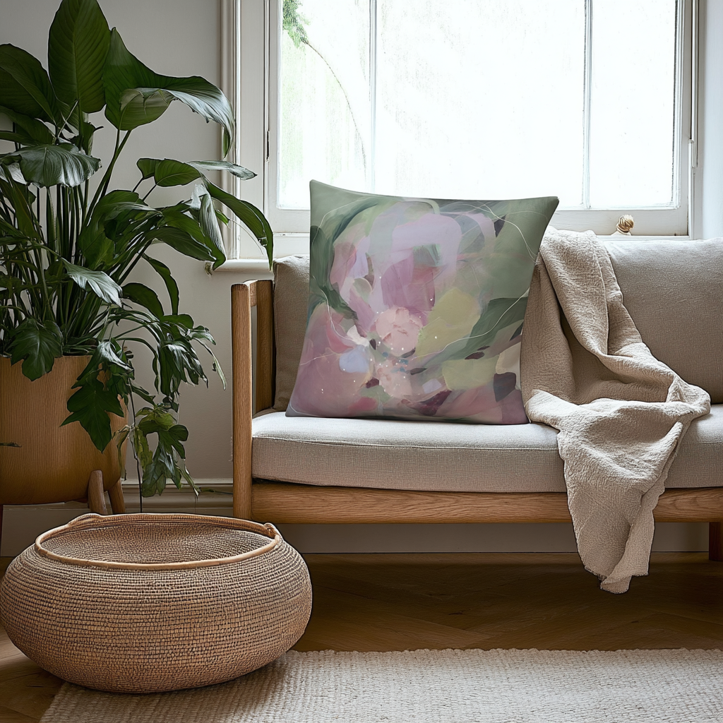 Anahata Reversible Art Cushion
