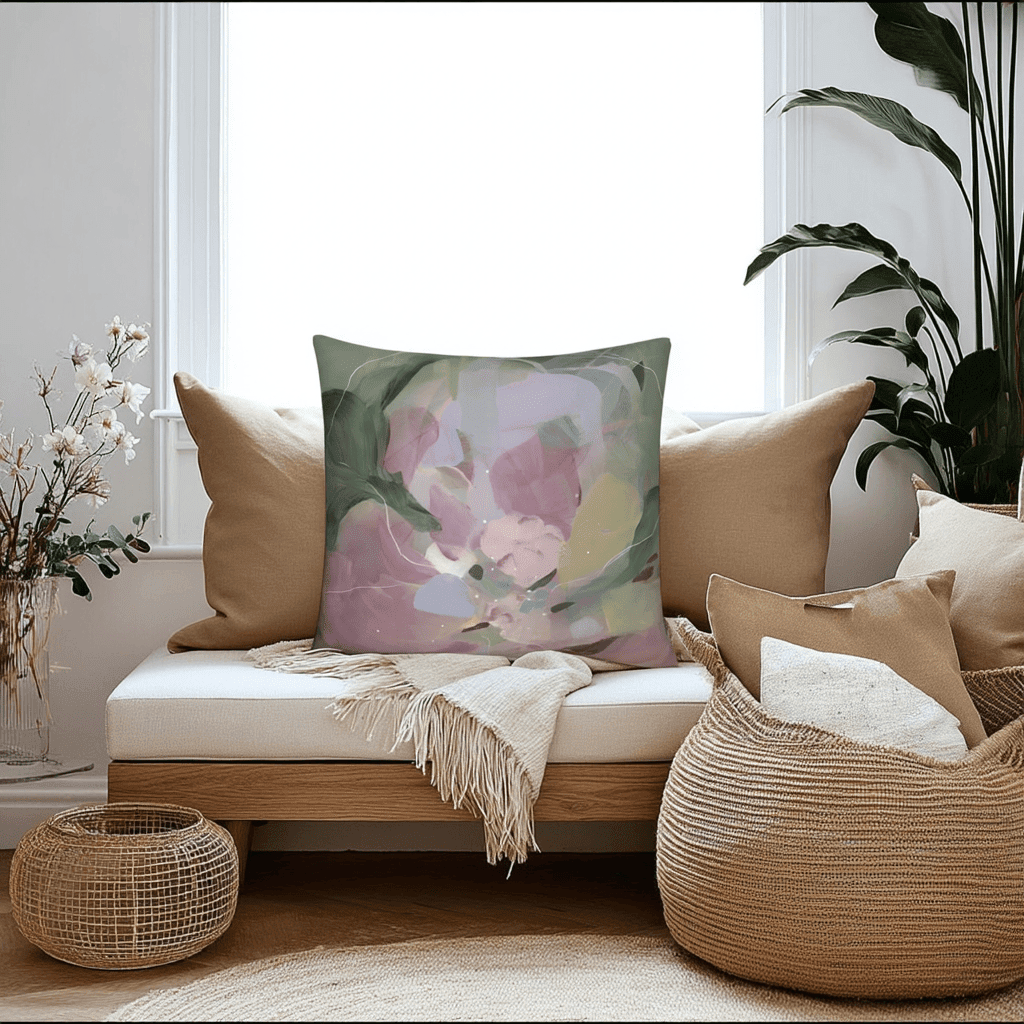 Anahata Reversible Art Cushion - Amanda Heath Art