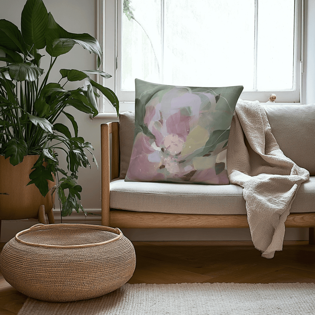 Anahata Reversible Art Cushion - Amanda Heath Art
