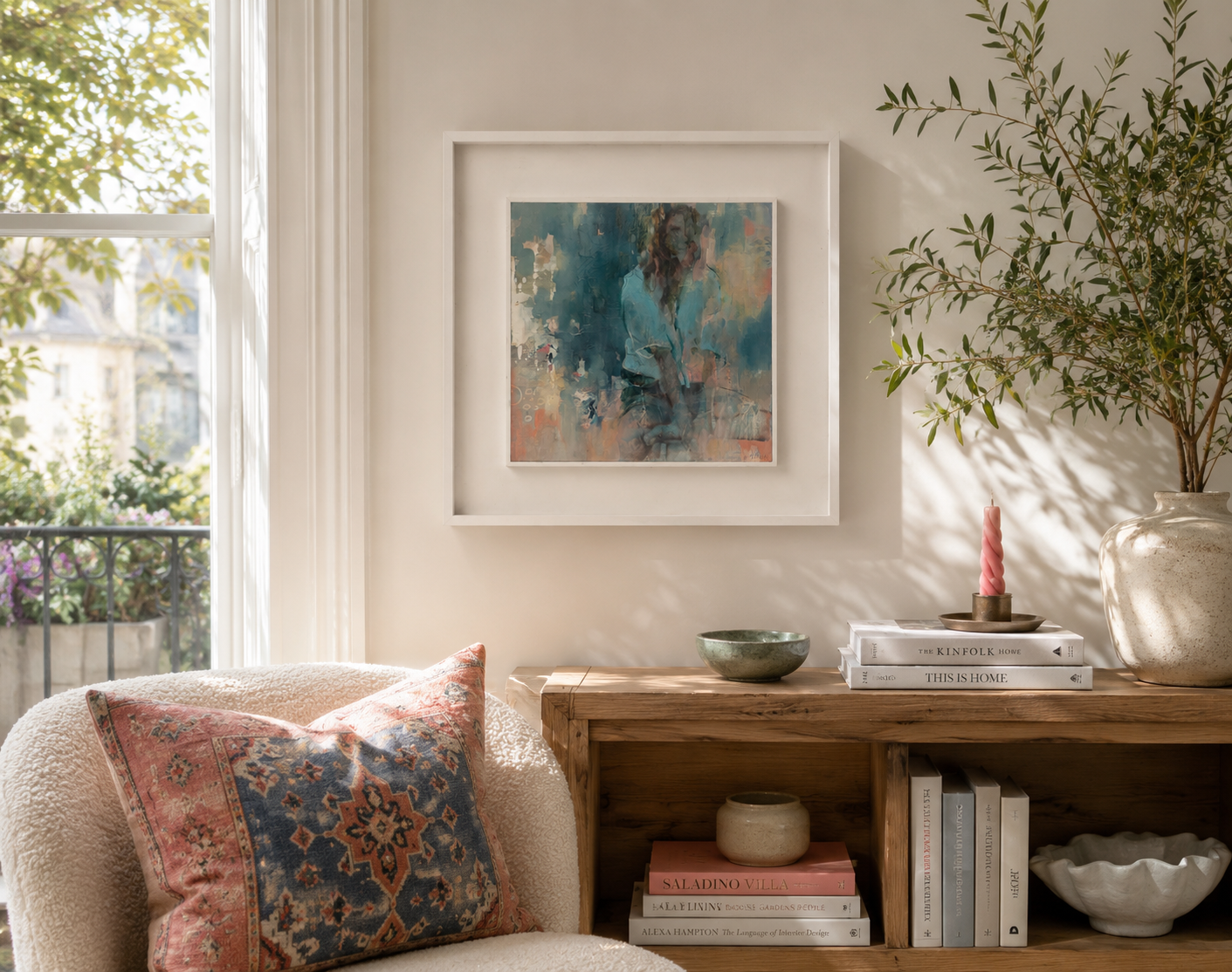'At Ease' Original Art by Amanda Heath