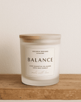 BALANCE pure essential oil candle - for hormonal balance - Amanda Heath Art