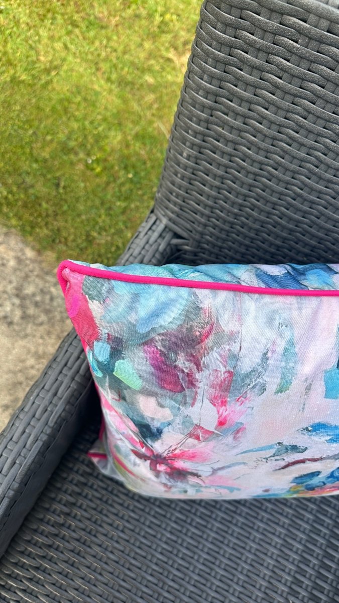 Barbados Outdoor Cushion - Amanda Heath Art