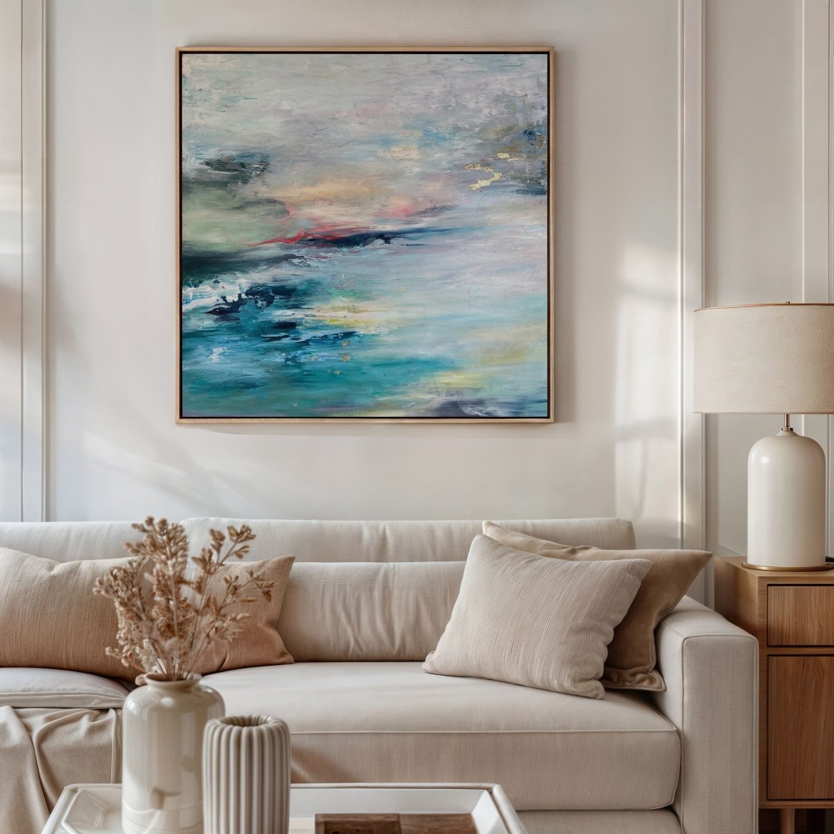 Between Heaven and Earth Canvas Art Print - Amanda Heath Art