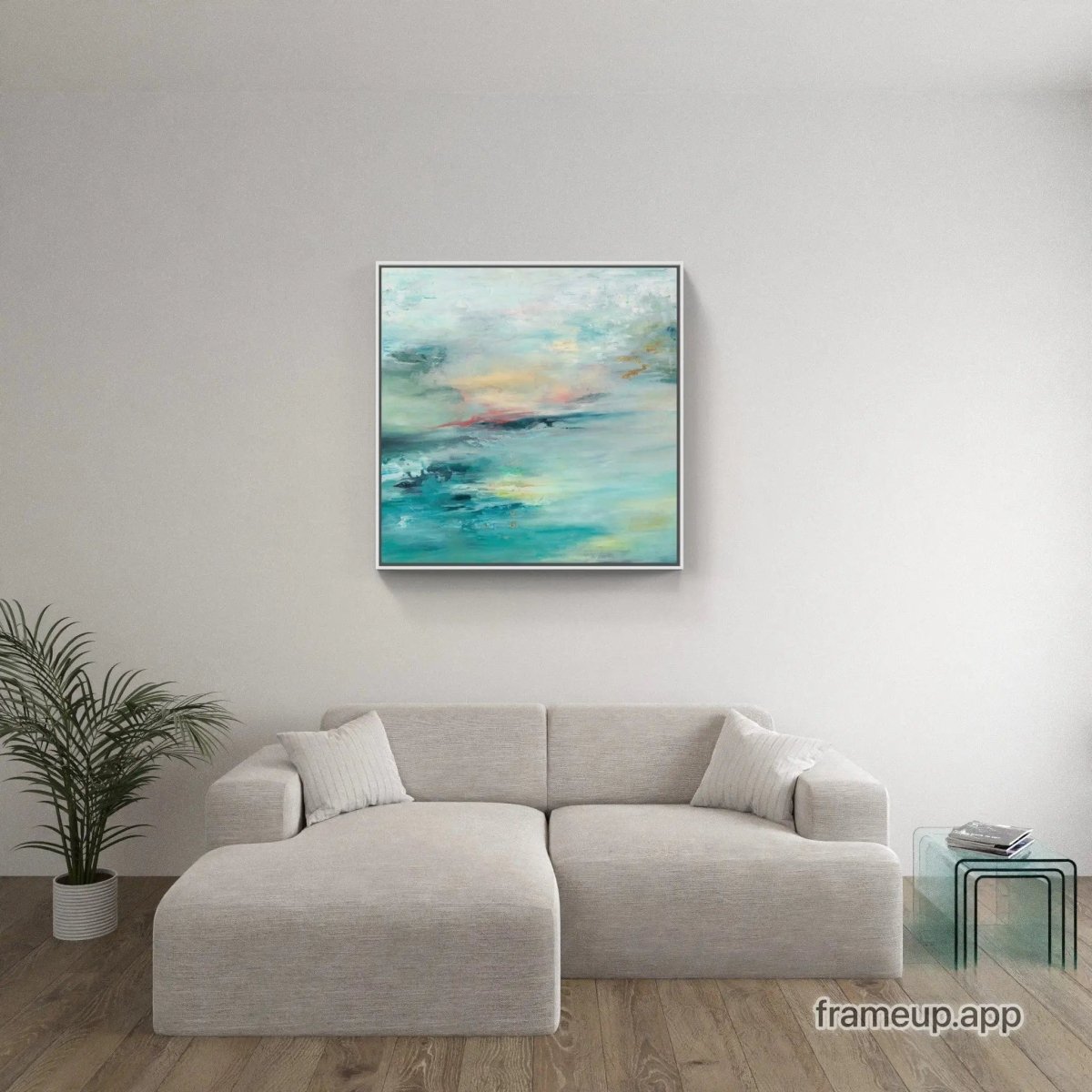 Between Heaven &amp; Earth - Original Painting by Amanda Heath - Amanda Heath Art