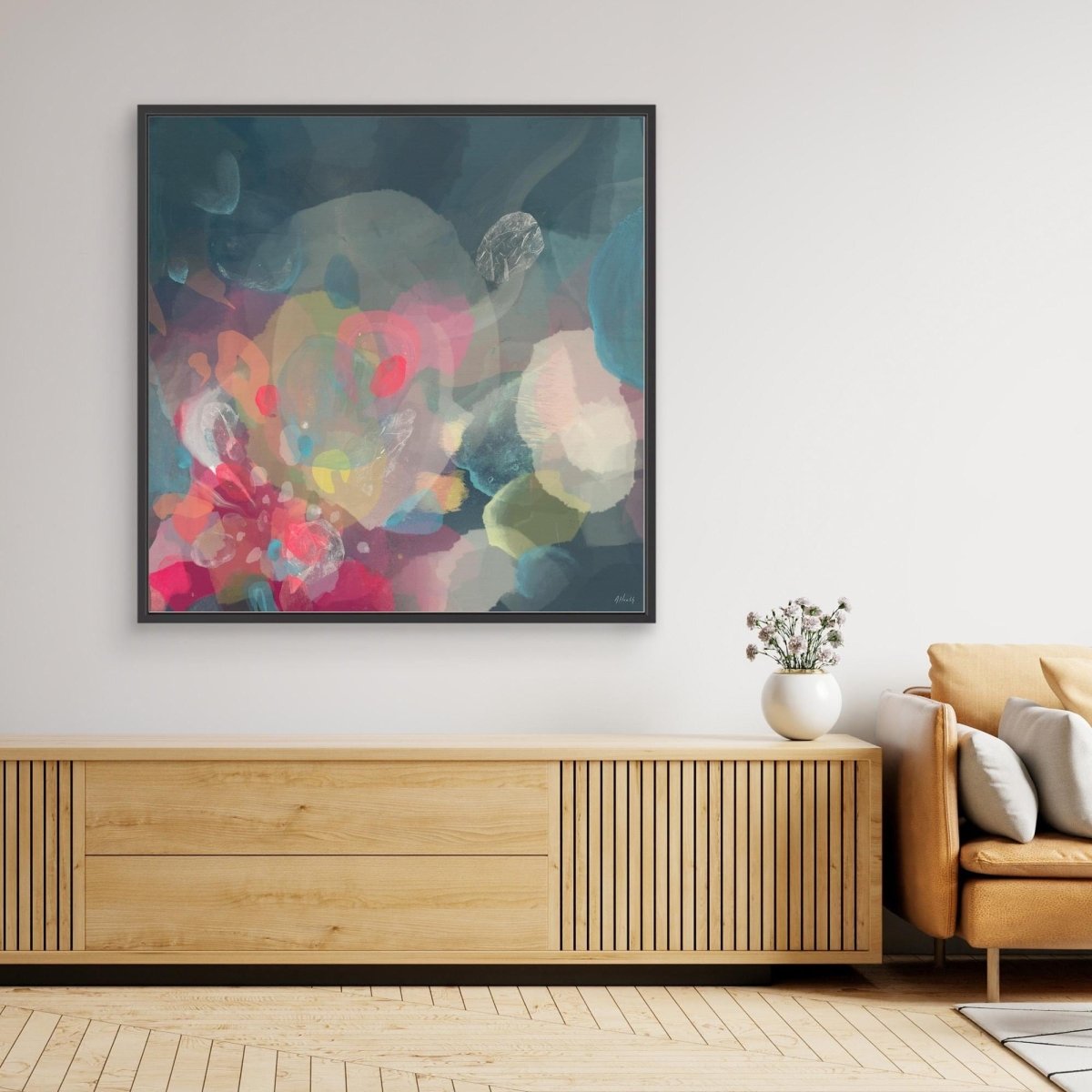 Chasing Rainbows Canvas Art Print - Amanda Heath Art