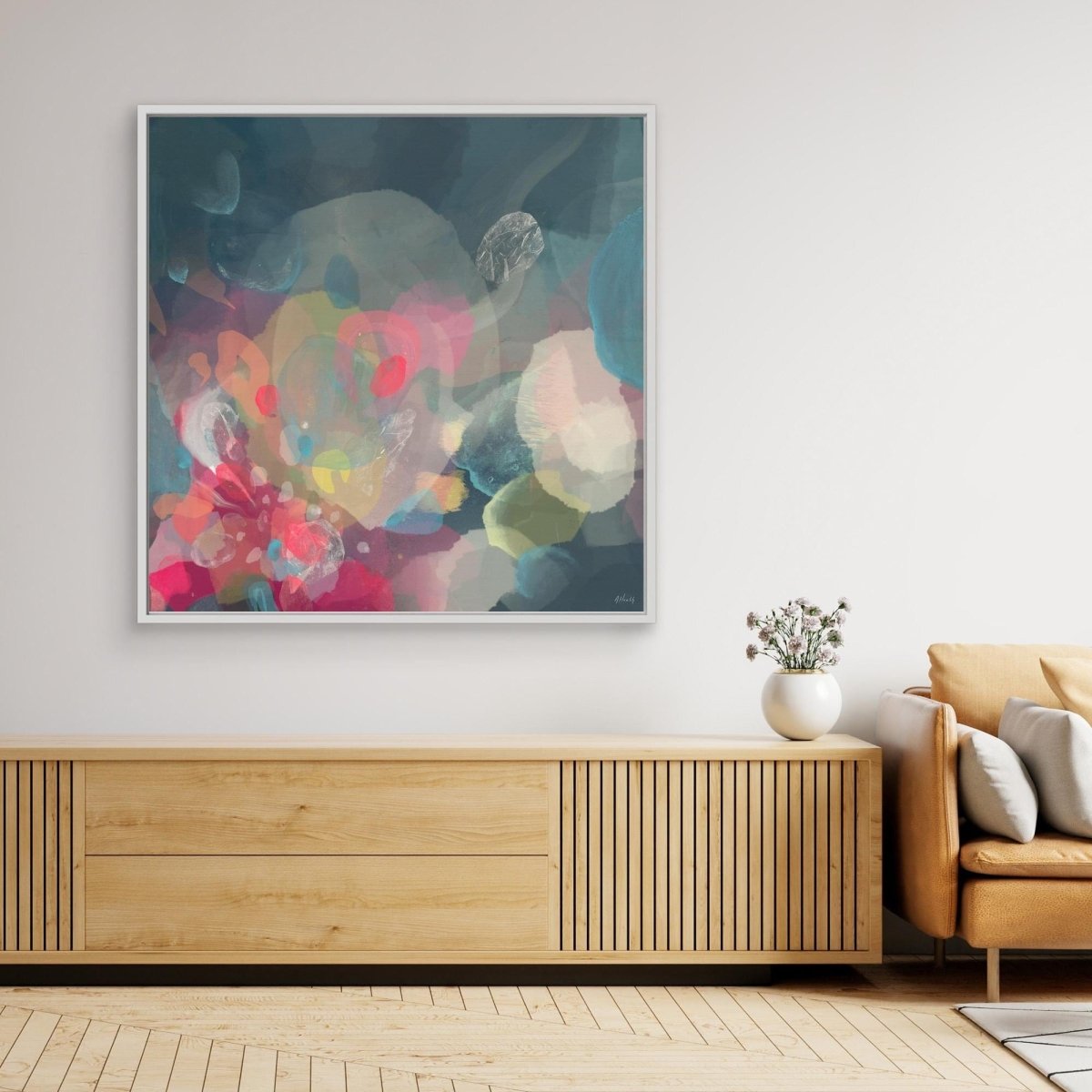 Chasing Rainbows Canvas Art Print - Amanda Heath Art