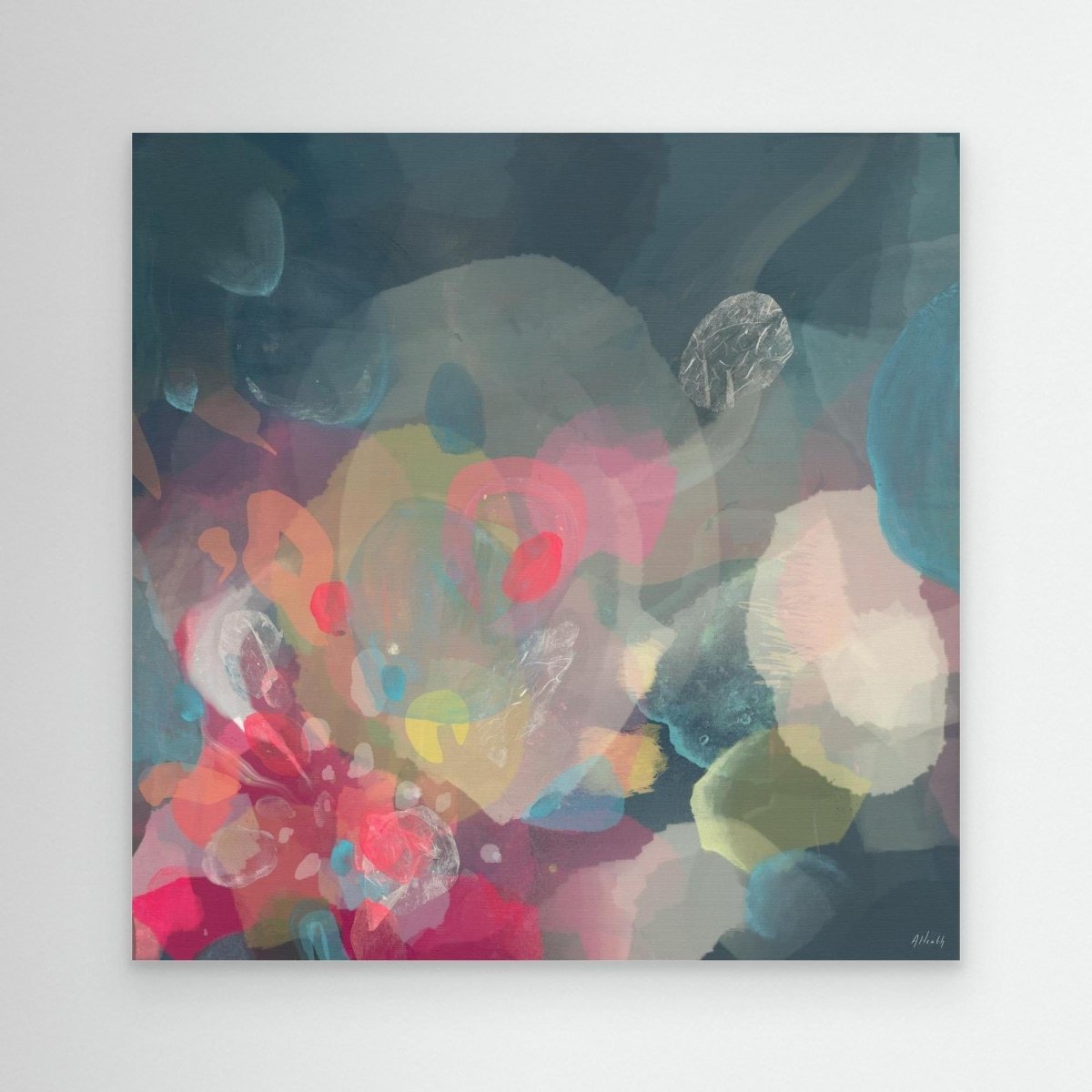 Chasing Rainbows Canvas Art Print - Amanda Heath Art