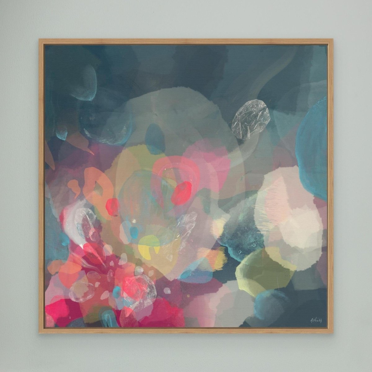 Chasing Rainbows Canvas Art Print - Amanda Heath Art