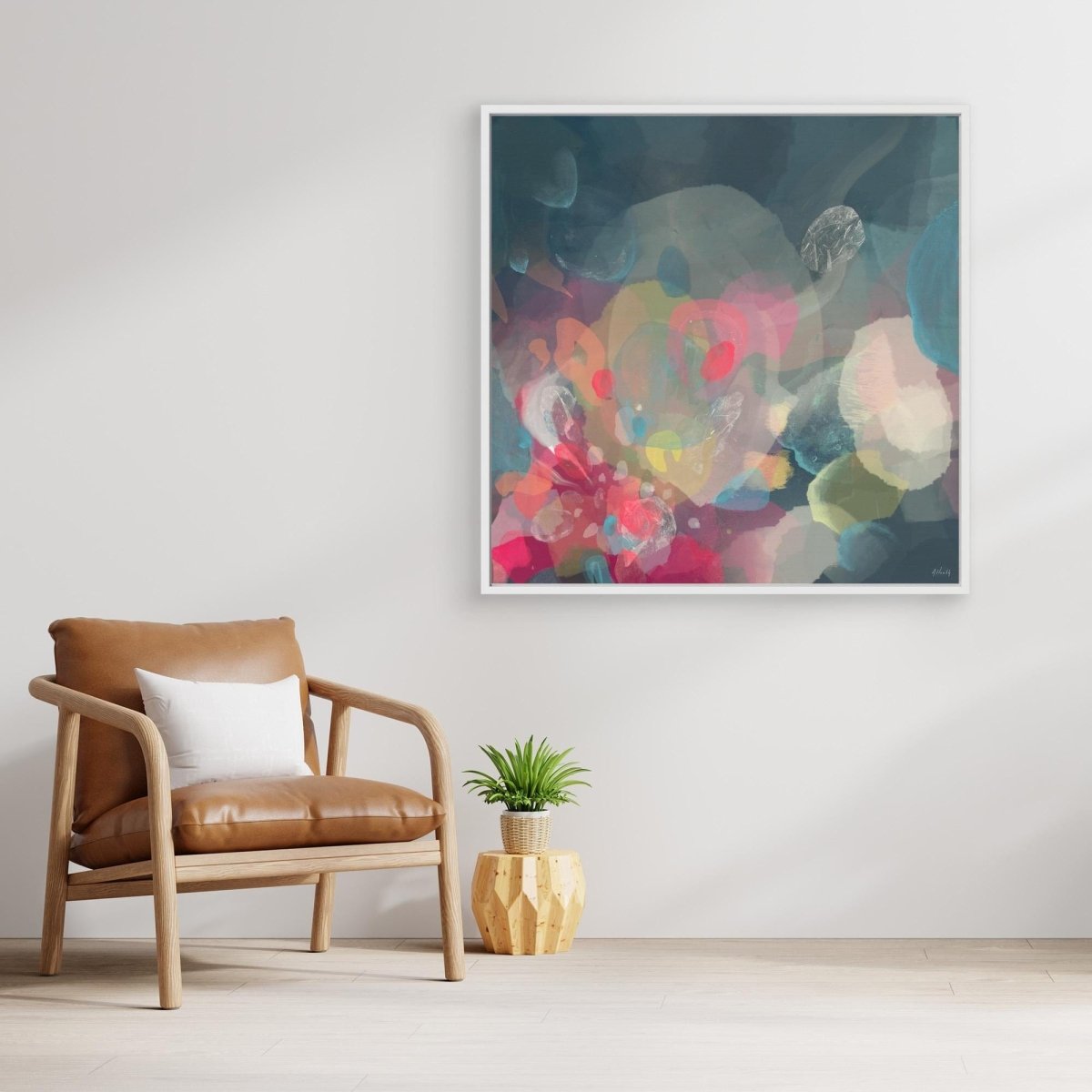 Chasing Rainbows Canvas Art Print - Amanda Heath Art