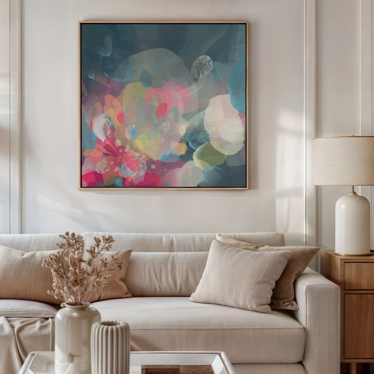 Chasing Rainbows Canvas Art Print - Amanda Heath Art