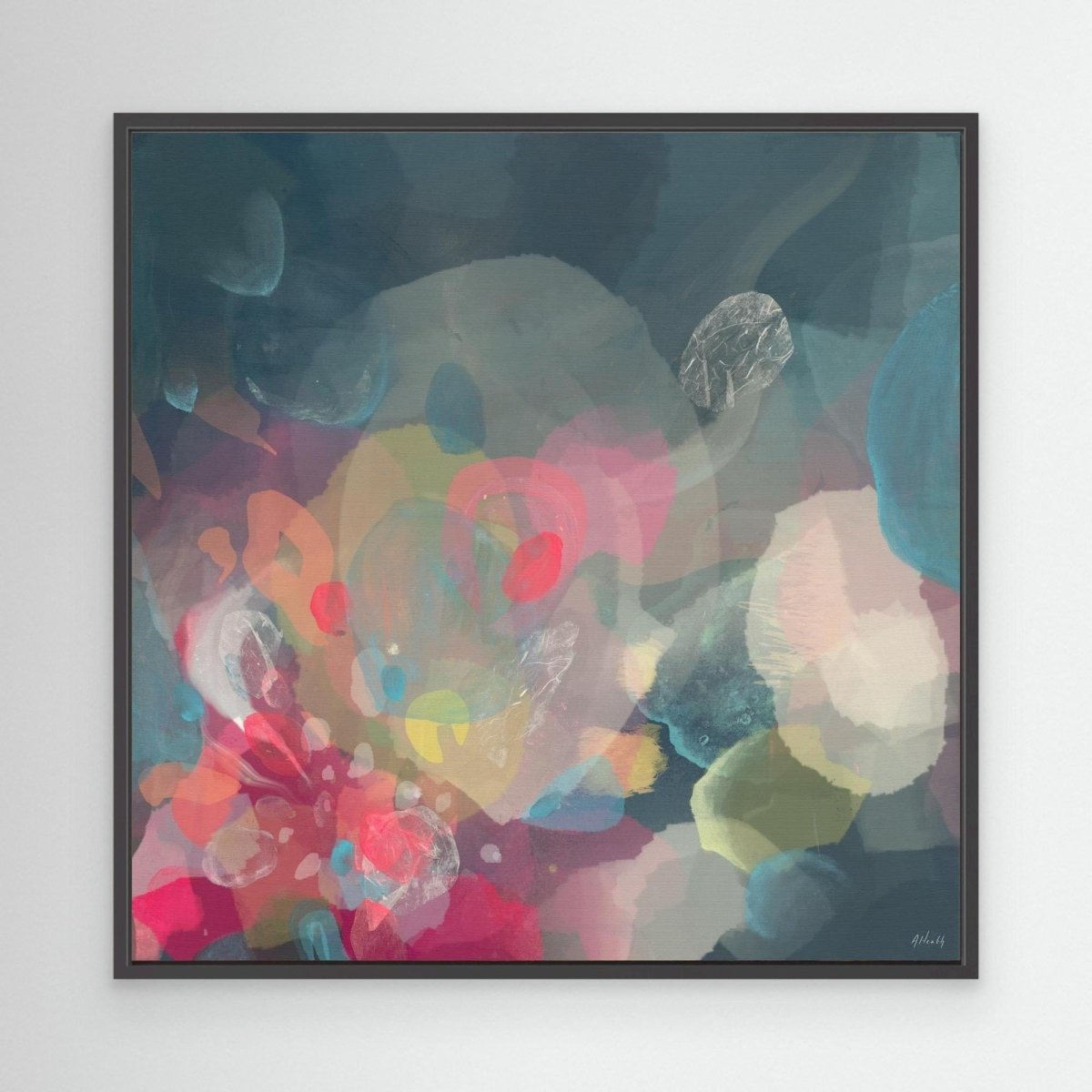 Chasing Rainbows Canvas Art Print - Amanda Heath Art