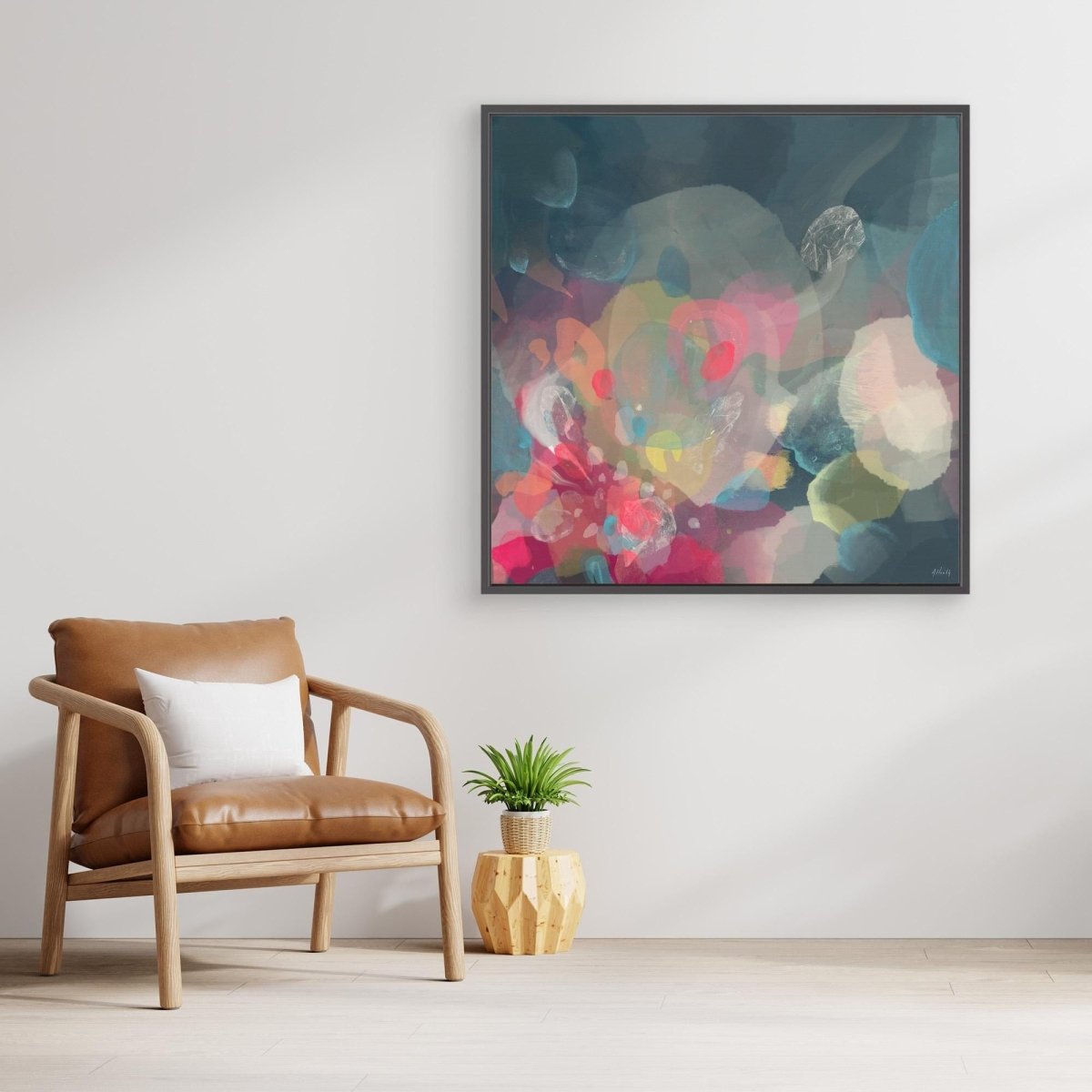 Chasing Rainbows Canvas Art Print - Amanda Heath Art