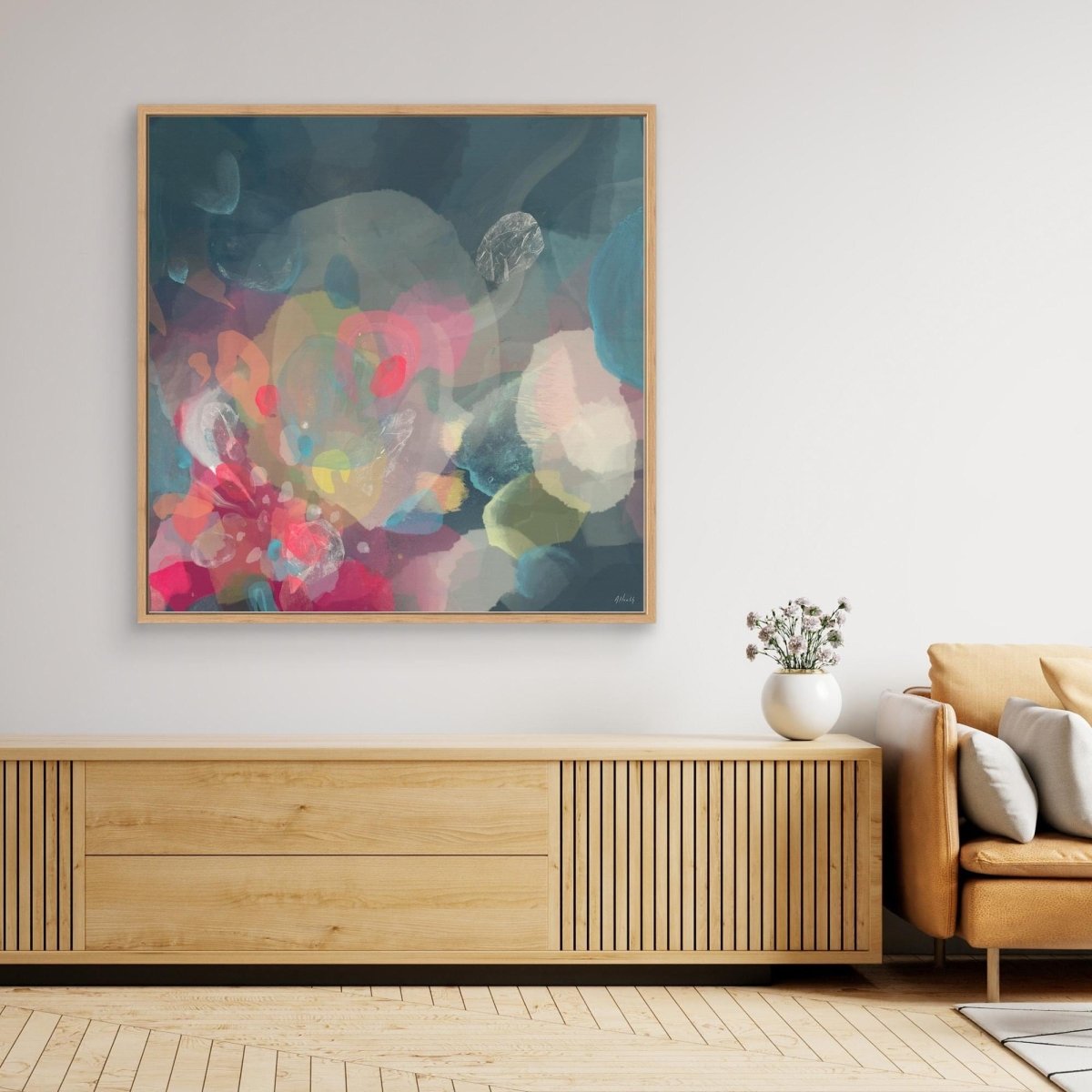 Chasing Rainbows Canvas Art Print - Amanda Heath Art