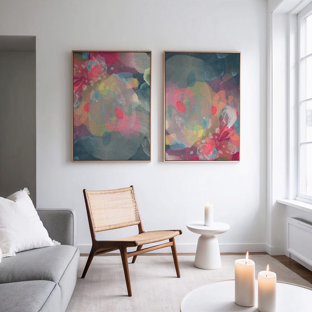Chasing Rainbows - Gallery Set of Two - Amanda Heath Art