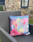 Chasing Rainbows Outdoor Cushion - Amanda Heath Art