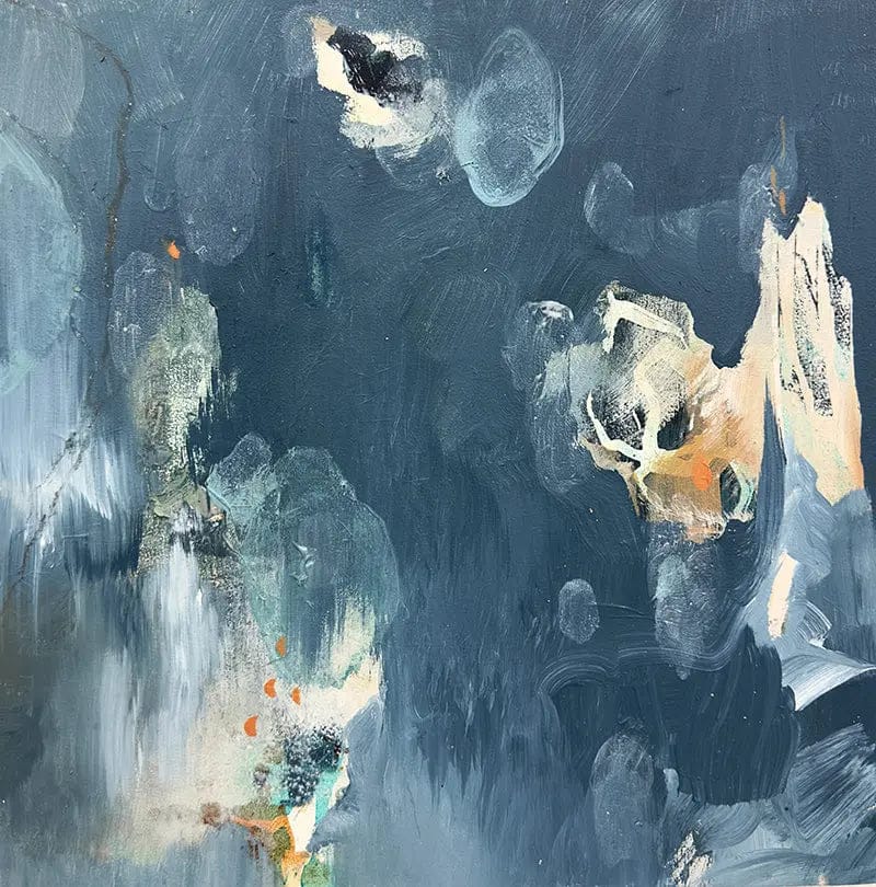 Cosmos - Original Painting by Amanda Heath - Amanda Heath Art