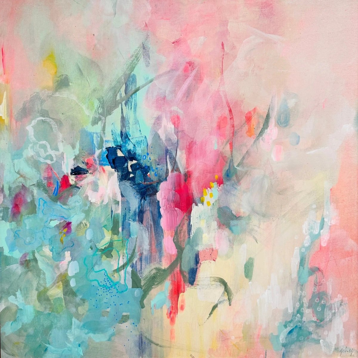 Costa Rica - Original Painting by Amanda Heath - Amanda Heath Art