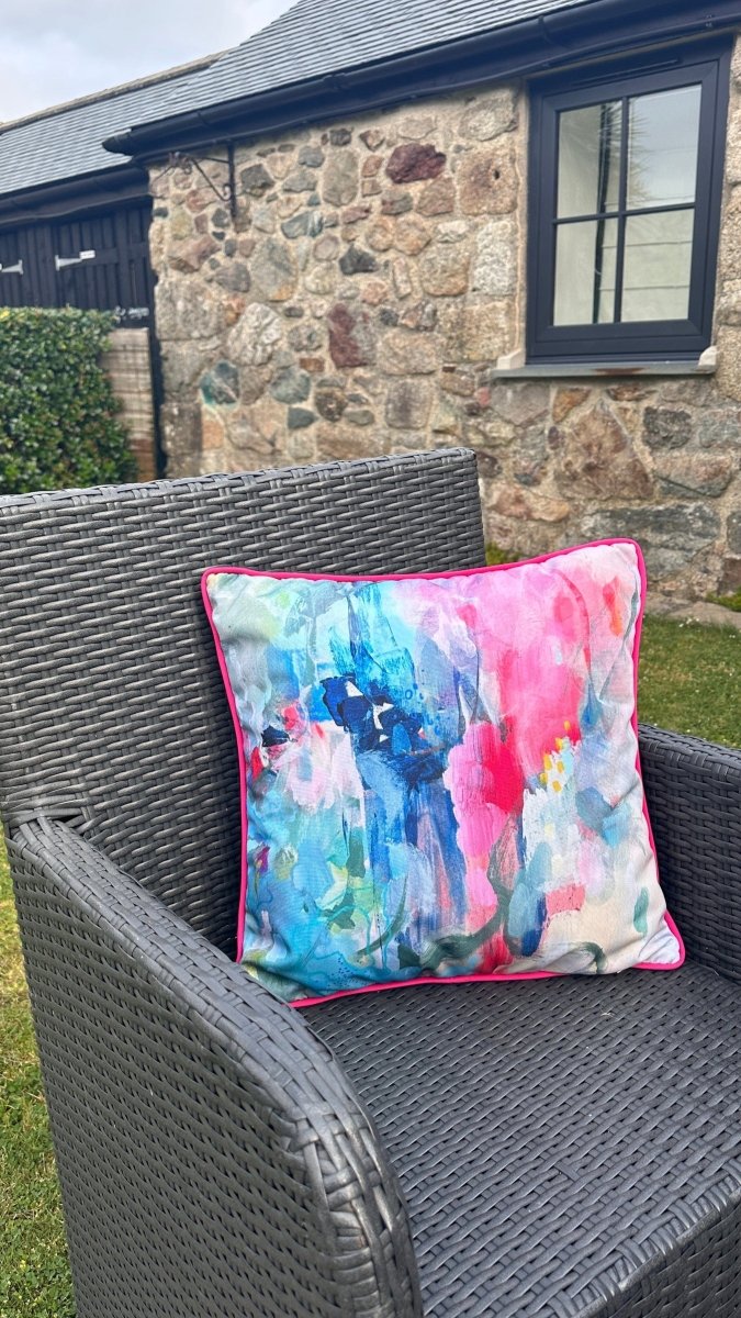 Costa Rica Outdoor Cushion - Amanda Heath Art