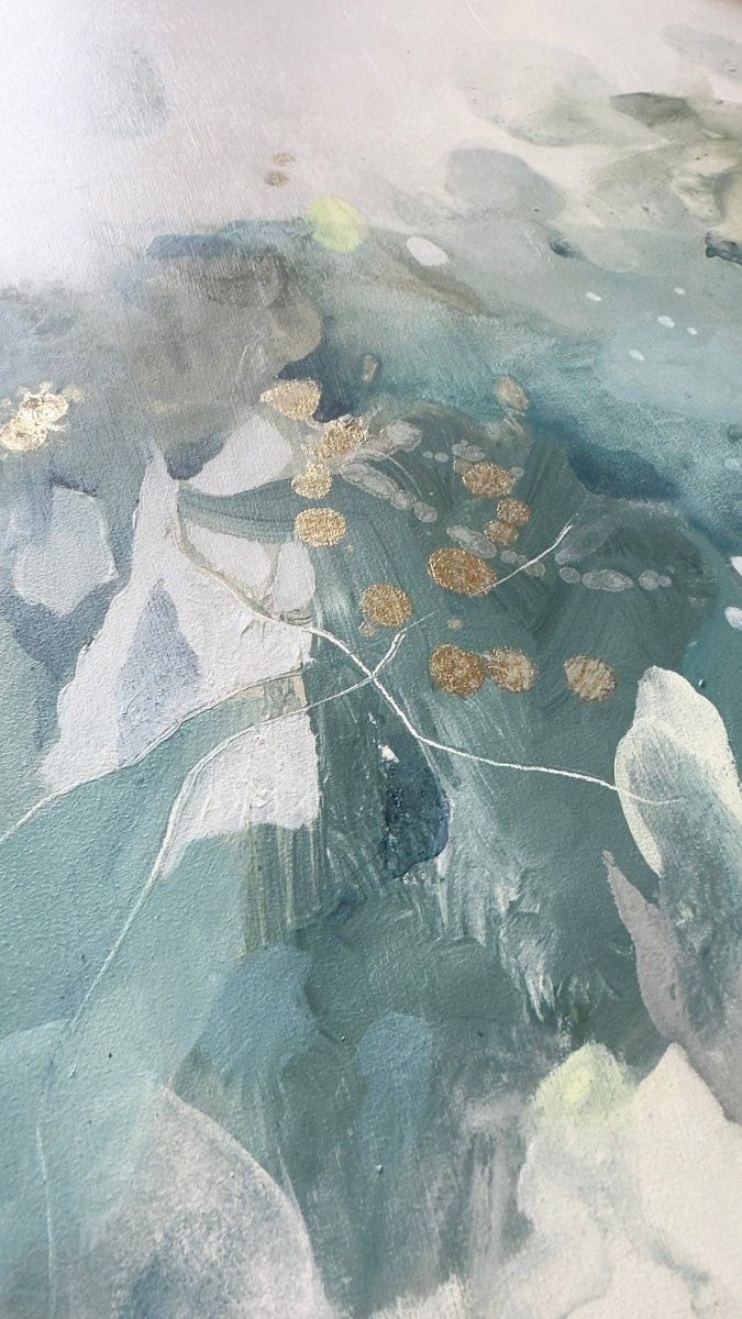 Effusive - Original Painting by Amanda Heath - Amanda Heath Art